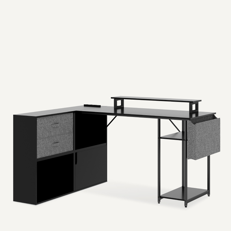 1品限り❤️FLEXISPOT l字デスク FD19 幅134×奥行き105×71